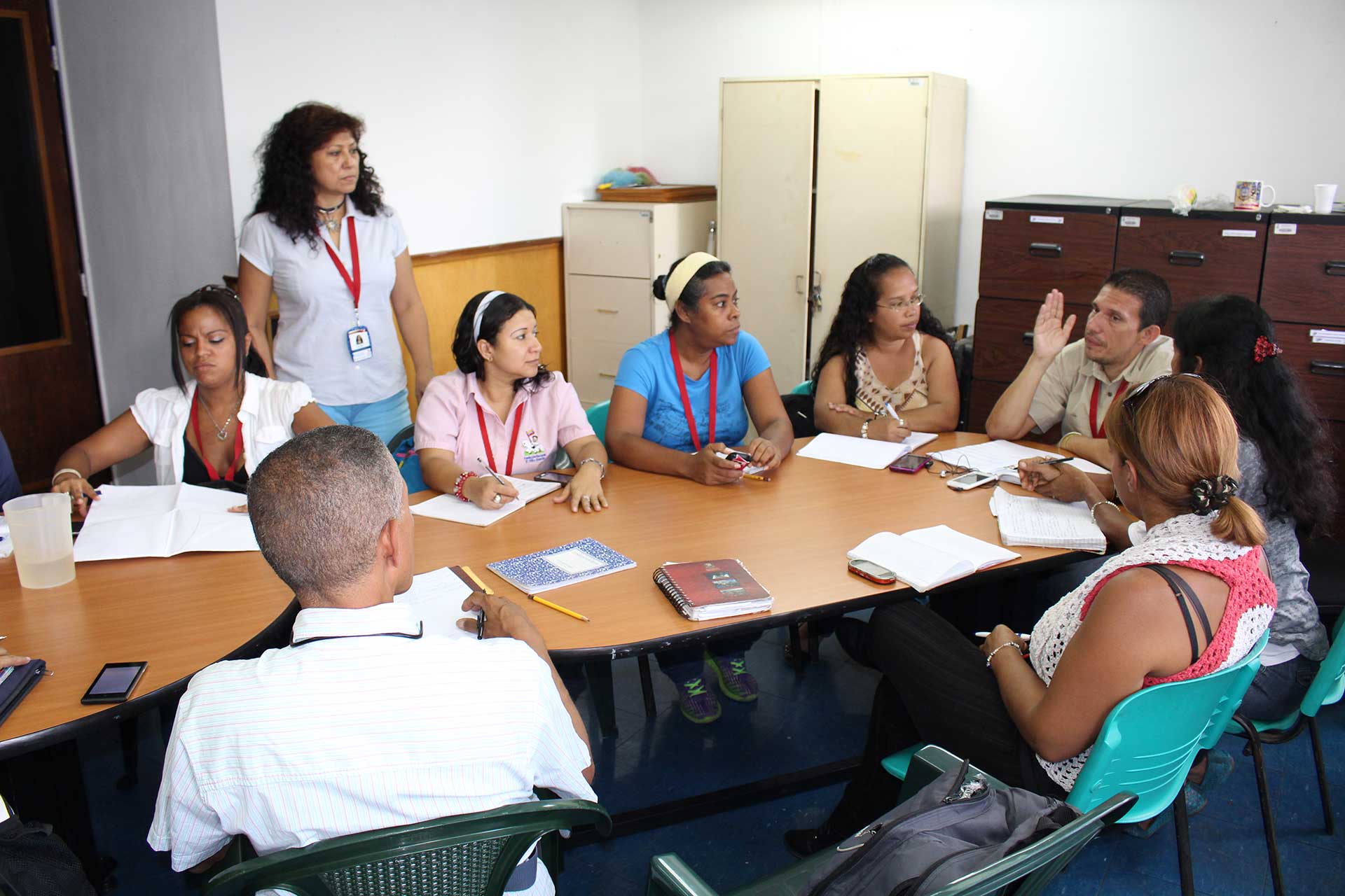 Directores de Casas de los Niños planificando tercer trimestre 2017